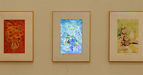 兵庫県立美術館・展示風景02LED